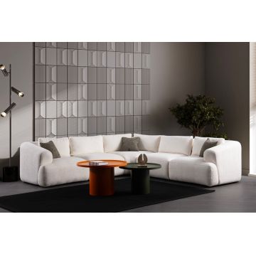 Coltar, Atelier del Sofa, 560ARE5252, Cadru: LEMN/PAL, Alb
