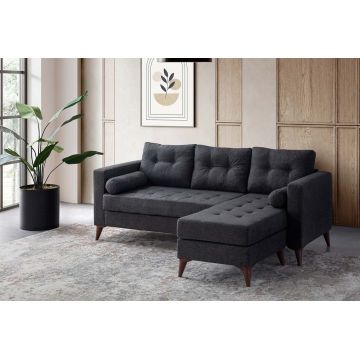 Coltar, Atelier del Sofa, 752EST1301, Frame: 70% HORNBEAM/30% MELAMINE COATED CHIPBOARD, Antracit