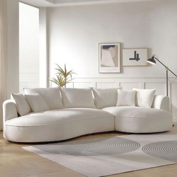 Coltar, Atelier del Sofa, 752EST1342, Frame: 70% HORNBEAM/30% MELAMINE COATED CHIPBOARD, Alb
