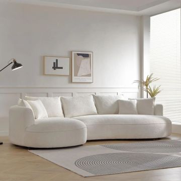 Coltar, Atelier del Sofa, 752EST1343, Frame: 70% HORNBEAM/30% MELAMINE COATED CHIPBOARD, Alb