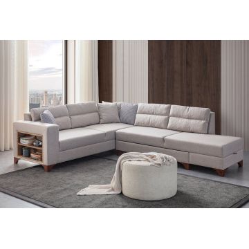 Coltar, Atelier del Sofa, 752EST1367, Frame: 70% HORNBEAM/30% MELAMINE COATED CHIPBOARD, Crem