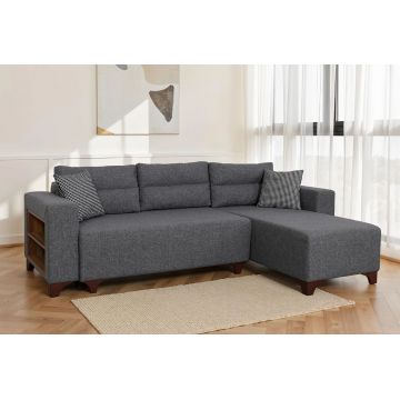 Coltar, Atelier del Sofa, 752EST1369, Frame: 70% HORNBEAM/30% MELAMINE COATED CHIPBOARD, Gri
