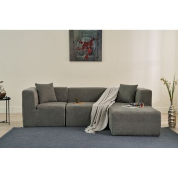 Coltar, Atelier del Sofa, 825BLC5264, Tesatura Chenille, Gri
