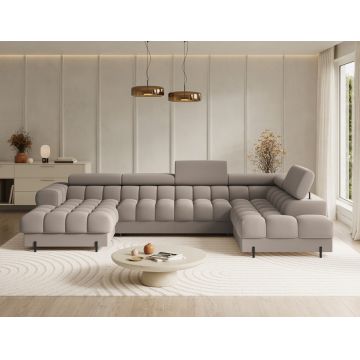 Coltar extensibil dreapta 3 locuri ELTAP, RT-18SO, Feraria, 358x202x93 cm, lemn/poliester, bej