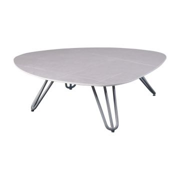 Măsuță de cafea pentru grădină cu blat din piatră 88x110 cm Emilia – Garden Pleasure