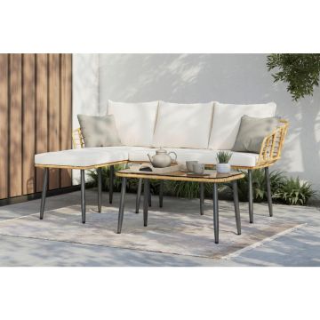 Set Lounge 3 piese  187/67/65 cm