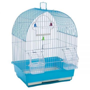 Colivie pasari Albastra 03, 29x22x39 cm