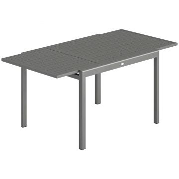 Outsunny masă extensibilă pentru exterior masă de grădină masă de prânz | Aosom Romania
