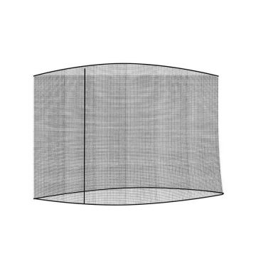 Plasa de tantari pentru umbrela, snur prindere, diametru 3 m, inaltime 260 cm, negru