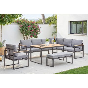 Set Dining Lounge 5 piese 250/187 cm