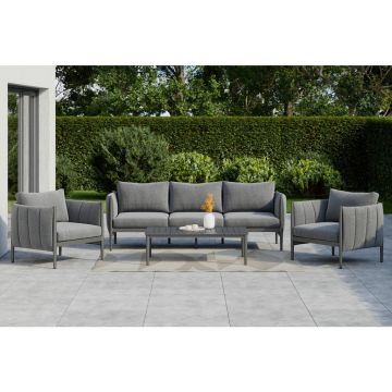 Set Lounge 4 piese  393/69/174 cm