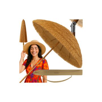 Umbrela gradina Hawaii, inaltime 105-185, diametru 150 cm, unghi inclinare reglabil, husa cu maner