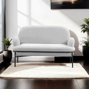 Canapea 2 locuri, Atelier del Sofa, 531ALN1304, Alb