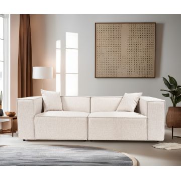 Canapea 2 locuri, Atelier del Sofa, 560ARE2138, Maro deschis