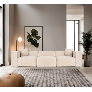 Canapea 3 locuri, Atelier del Sofa, 560ARE1938, Crem