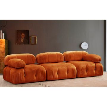 Canapea 3 locuri, Atelier del Sofa, 560ARE2103, Portocaliu