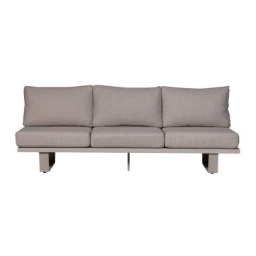 Canapea de grădină grej tapițată Bear – WOOOD