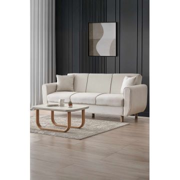 Canapea extensibila 3 locuri, Atelier del Sofa, 218NVD1104, Bej