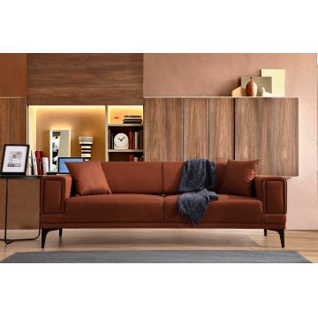 Canapea extensibila 3 locuri, Atelier del Sofa, 560ARE2263, Caramiziu
