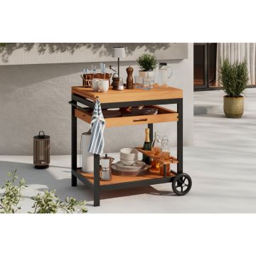 Cărucior Servire De Grădină