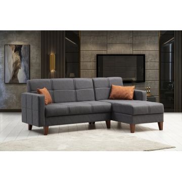 Coltar, Atelier del Sofa, 730MST1308, Gri inchis