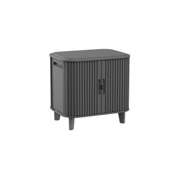 Cutie de depozitare pentru grădină gri din plastic Velo – Keter