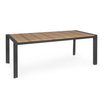 Masa ELIAS 198X100 CM - Gri inchis