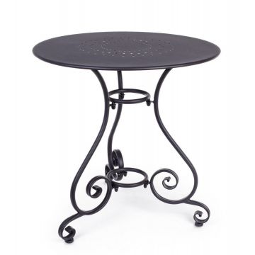 Masa ETIENNE Ø70 CM - Gri inchis