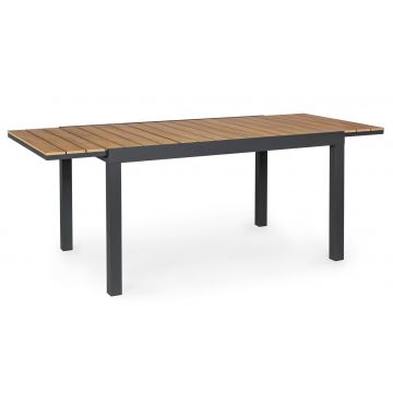 Masa extensibila ELIAS 140(200)-90 CM - Gri inchis