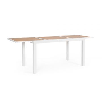 Masa extensibila HILIJA 140(210)x77 CM - Alb