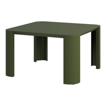 Măsuță de cafea pentru exterior din metal 65x65 cm Fli – noo.ma