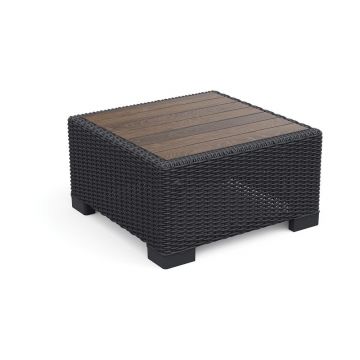 Măsuță de cafea pentru exterior din plastic 68x68 cm California – Keter