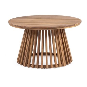 Măsuță de cafea pentru exterior rotundă din lemn de acacia ø 70 cm Rodano – Bizzotto