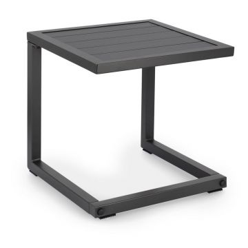 Măsuță de grădină din aluminiu 40x40 cm Hilde – Bizzotto
