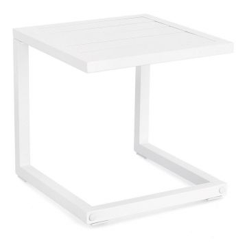 Măsuță de grădină din aluminiu 40x40 cm Hilde – Bizzotto