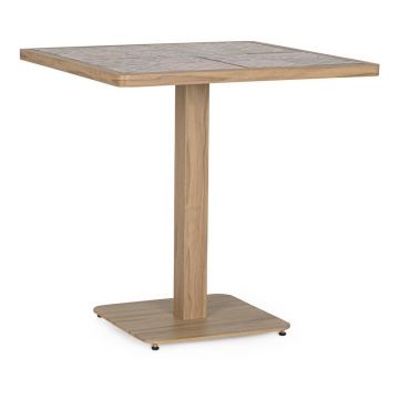 Măsuță de grădină din oțel 73x73 cm Kalimera – Bizzotto