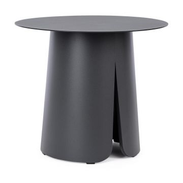 Măsuță de grădină rotundă din aluminiu ø 45 cm Bryan – Bizzotto