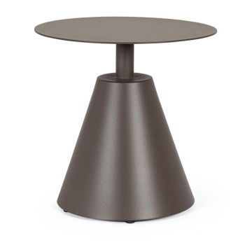 Măsuță de grădină rotundă din aluminiu ø 50 cm Aloha – Bizzotto