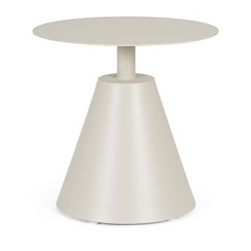 Măsuță de grădină rotundă din aluminiu ø 50 cm Aloha – Bizzotto