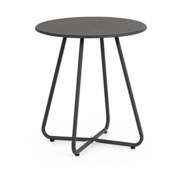 Măsuță de grădină rotundă din oțel ø 45 cm Jable – Bizzotto