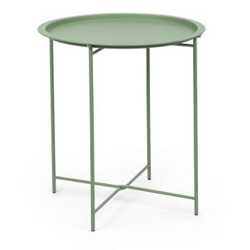 Măsuță de grădină rotundă din oțel ø 46 cm Austin – Bizzotto