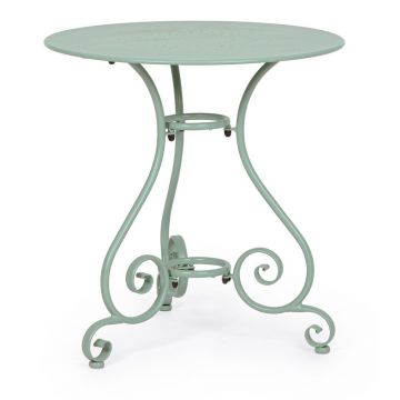 Măsuță de grădină rotundă din oțel ø 70 cm Etienne – Bizzotto