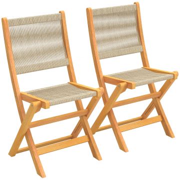 Outsunny set mobilier ratan balcon apartament terasă verandă bistrou grădină | Aosom Romania