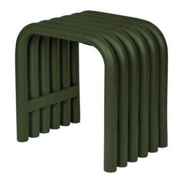 Scaun de grădină verde din metal Nokk – noo.ma