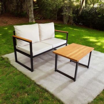 Set mobilier de gradina, Hanah Home, CPT5544-130, Bej