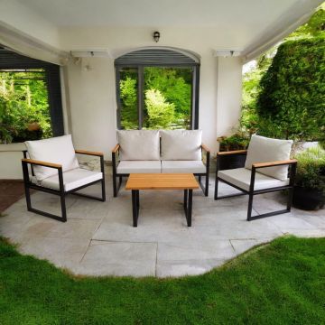 Set mobilier de gradina, Hanah Home, CPT5553-130, Bej