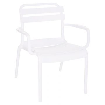 Fotoliu OLIVIA - Alb