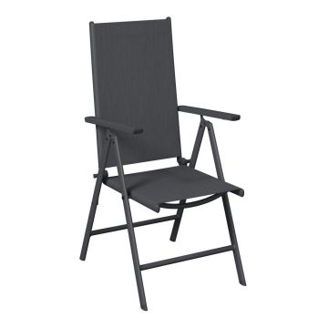 Fotoliu Pentru Grădină in metal, textil antracit