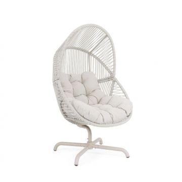 Fotoliu pivotant PALAWAN - Cream