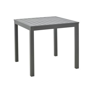 Masa de plaja din aluminiu, Kliton, antracit, 45x45x41 cm